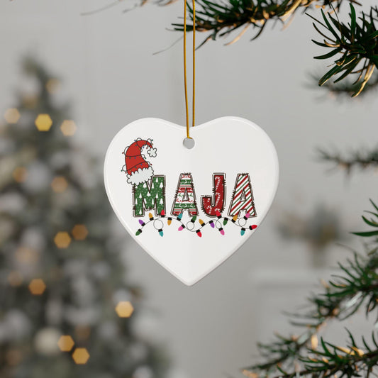Personalized Name Ornament: Custom Christmas Decor