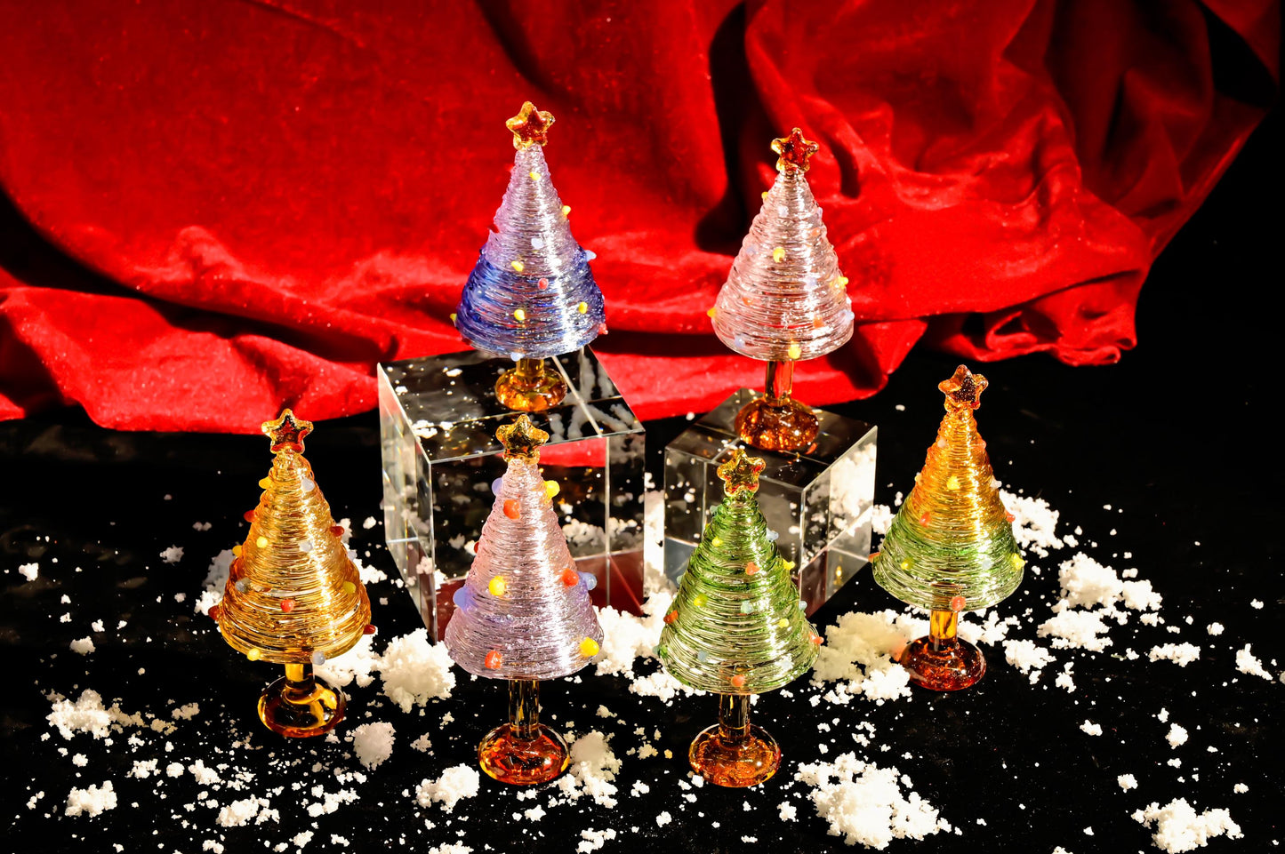 Handcrafted Stained Glass Christmas Tree,Holiday Ornament, Winter Home Décor, Unique Christmas Decoration, Gift for Mom, Mother's Day Gift