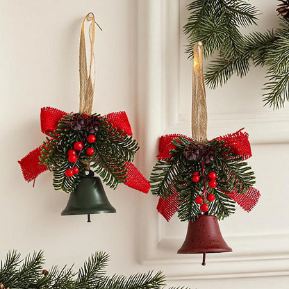 Personalized Christmas Jingle Bell Ornament - Holiday Tree Decor