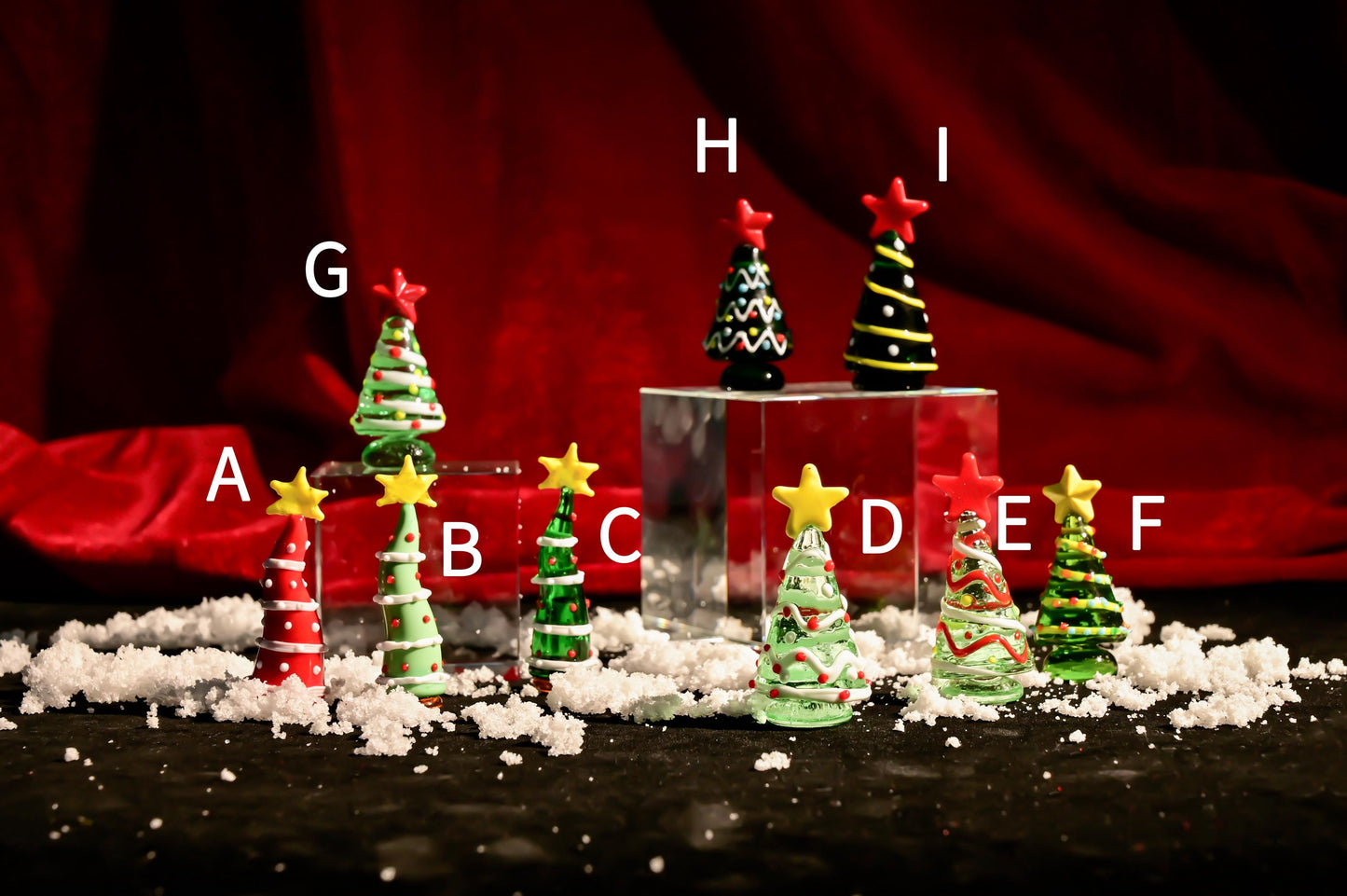 Gift for Mom,Handmade Stained Glass Christmas Tree, Mini Holiday Decor, Mother's Day Gift