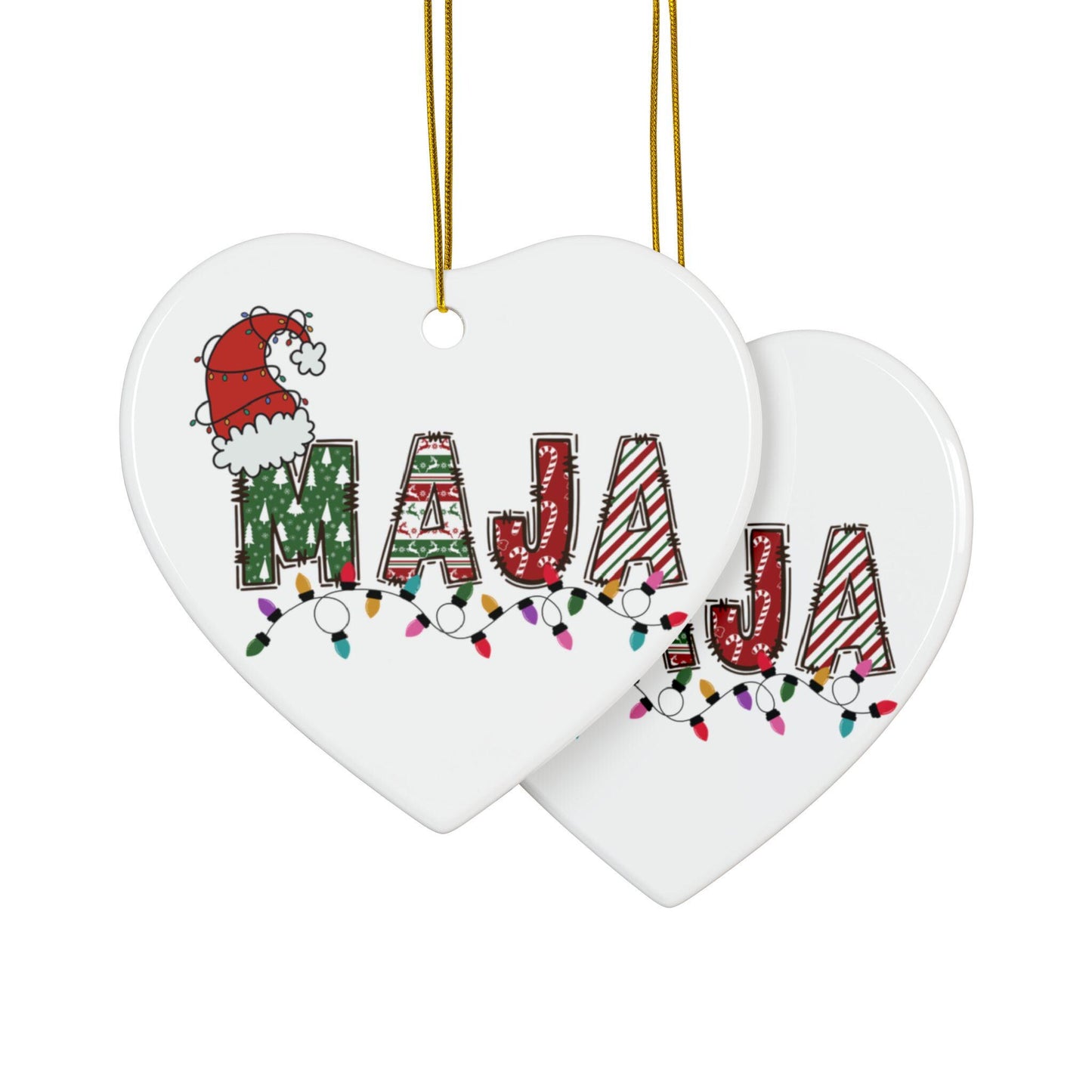 Personalized Name Ornament: Custom Christmas Decor