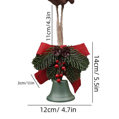 Personalized Christmas Jingle Bell Ornament - Holiday Tree Decor
