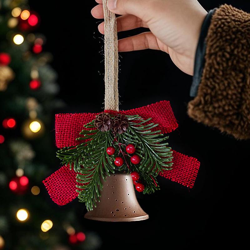 Personalized Christmas Jingle Bell Ornament - Holiday Tree Decor