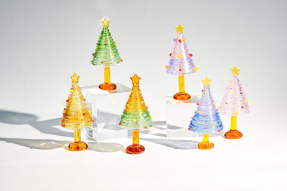 Handcrafted Stained Glass Christmas Tree,Holiday Ornament, Winter Home Décor, Unique Christmas Decoration, Gift for Mom, Mother's Day Gift