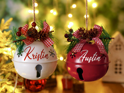 Personalized Christmas Tree Ornament,Custom 2025 Jingle Bell,Christmas tree ornament ,bell ornament custom,Christmas Decor,Christmas Gift