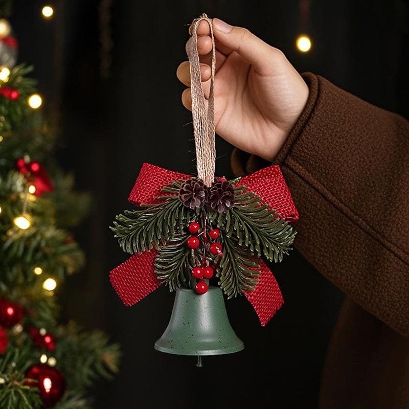 Personalized Christmas Jingle Bell Ornament - Holiday Tree Decor