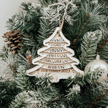 Christmas ornament 2025, Christmas tree ornaments, Family Christmas ornaments, Christmas ornaments handmade, Family Christmas ornament