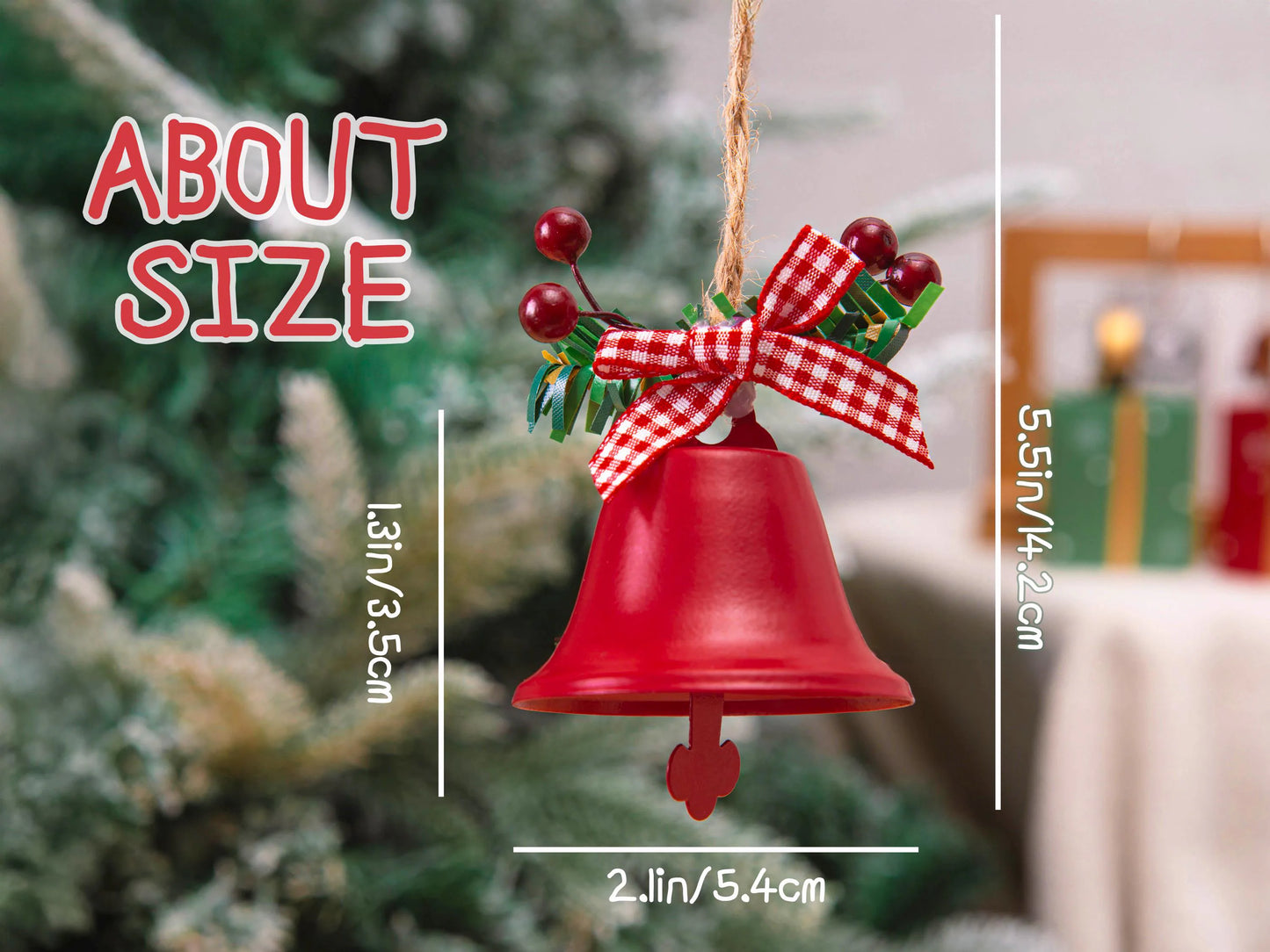 Personalized Christmas Jingle Bell, Custom Christmas Bell, Bell Ornament, Christmas Ornament, Christmas Decor, Christmas Gift, Holiday Decor