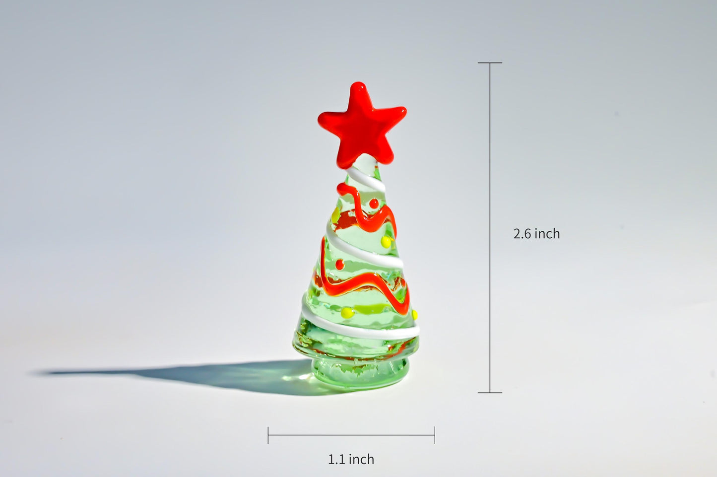 Gift for Mom,Handmade Stained Glass Christmas Tree, Mini Holiday Decor, Mother's Day Gift