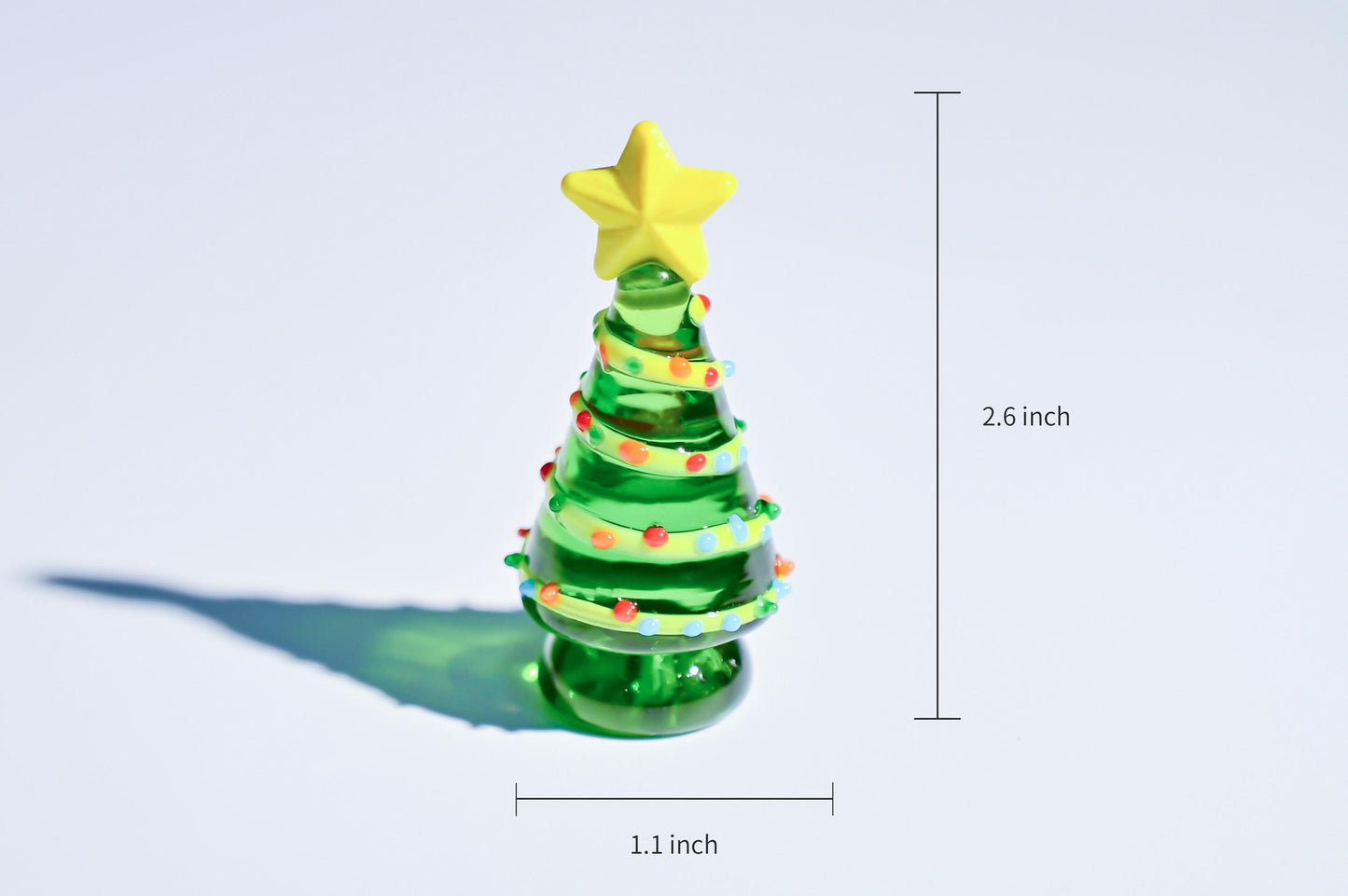 Gift for Mom,Handmade Stained Glass Christmas Tree, Mini Holiday Decor, Mother's Day Gift
