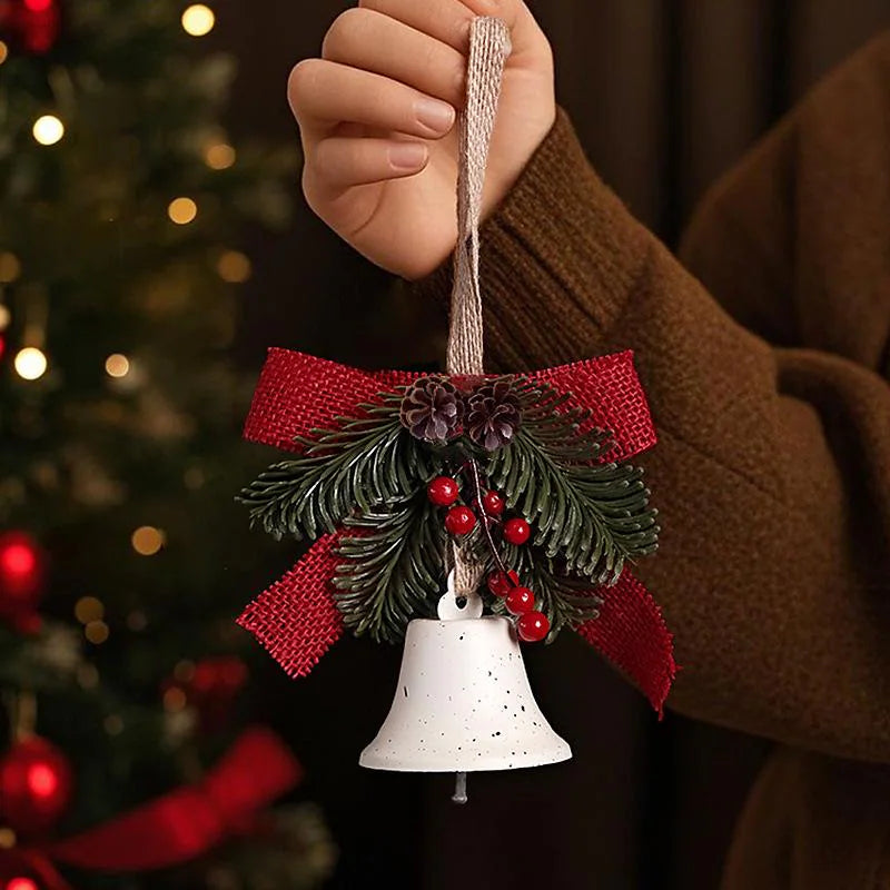 Personalized Christmas Jingle Bell Ornament - Holiday Tree Decor