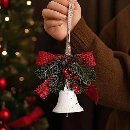 Personalized Christmas Jingle Bell Ornament - Holiday Tree Decor