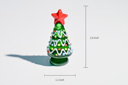 Gift for Mom,Handmade Stained Glass Christmas Tree, Mini Holiday Decor, Mother's Day Gift
