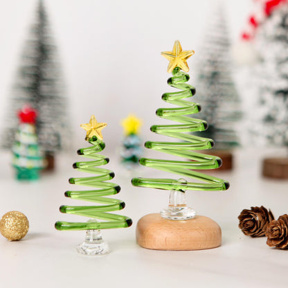 Handmade Stained 2D Flat Glass Christmas Tree–Mini Christmas Tree,Unique Holiday Decor,Christmas Lamp,Personalized Christmas Gift for Kids