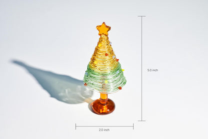 Handcrafted Stained Glass Christmas Tree,Holiday Ornament, Winter Home Décor, Unique Christmas Decoration, Gift for Mom, Mother's Day Gift