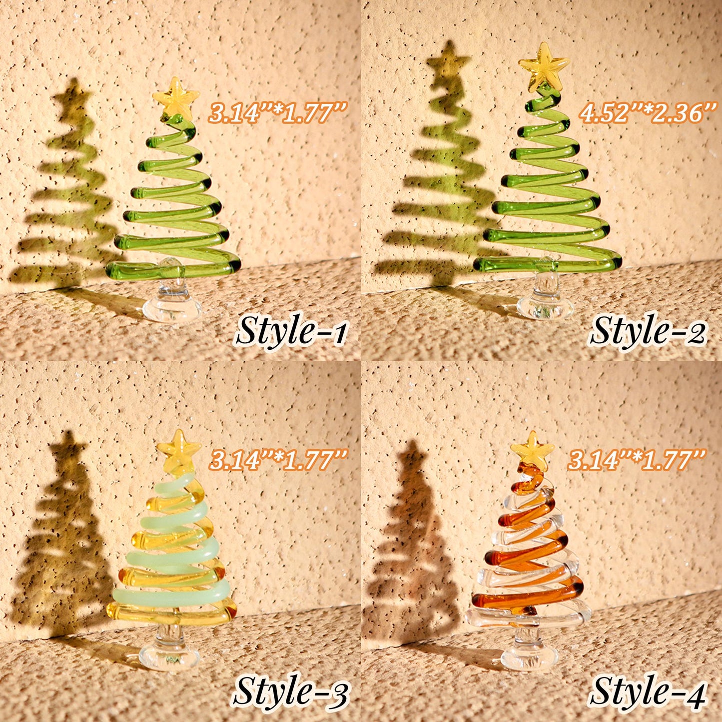 Handmade Stained 2D Flat Glass Christmas Tree–Mini Christmas Tree,Unique Holiday Decor,Christmas Lamp,Personalized Christmas Gift for Kids